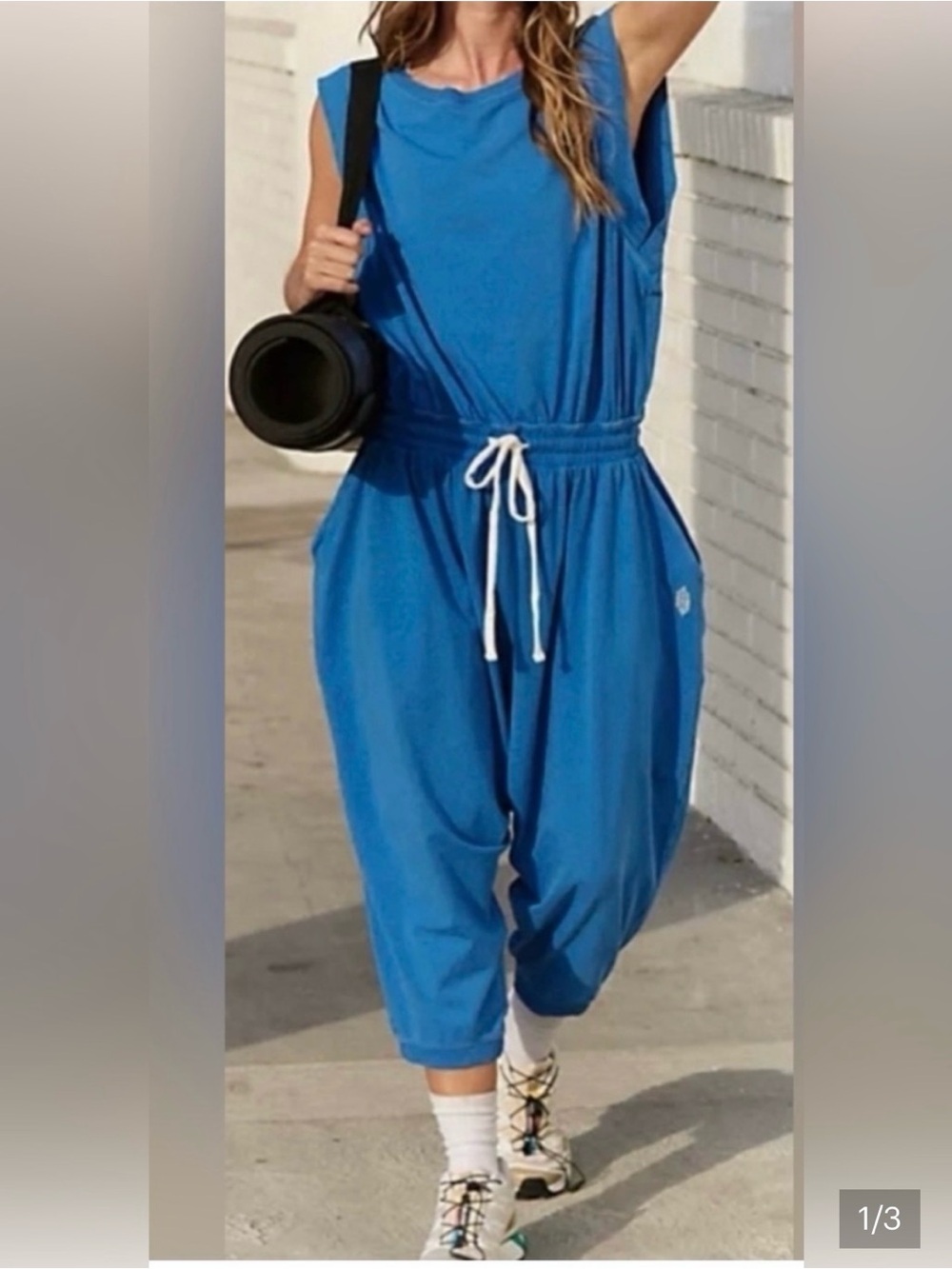 NWT Free People Movement Hot Shot Harem Onesie